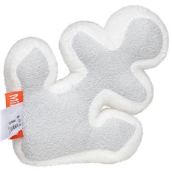 Peluche ancre Diamètre : 7cm - Blanc