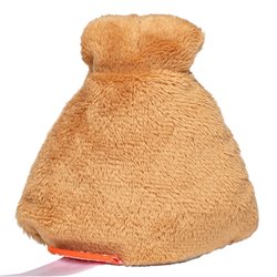 Peluche bourse Diamètre : 7cm - Marron