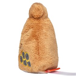 Peluche bourse Diamètre : 7cm - Marron