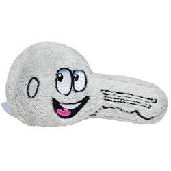 Peluche clé 10cm - Gris