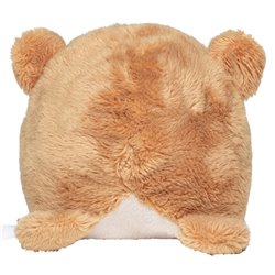 Peluche hamster Diamètre : 7cm - Marron