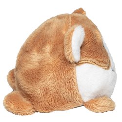 Peluche hamster Diamètre : 7cm - Marron