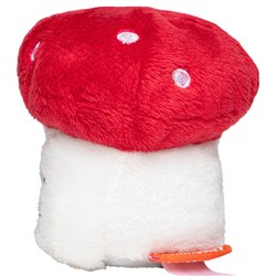 Peluche champignon Diamètre : 7cm - Blanc