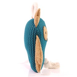 Peluche chouette 27.5 cm - Bleu