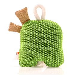 Peluche monstre 17cm - Vert