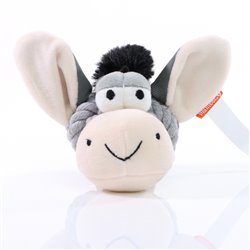 Peluche singe 15cm - Gris