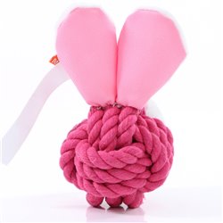 Peluche lapin 15cm - Rose