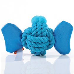 Peluche éléphant 15cm - Bleu