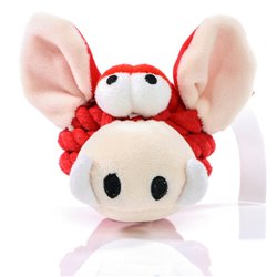 Peluche sanglier 15cm - Rouge