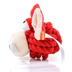 Peluche sanglier 15cm - Rouge