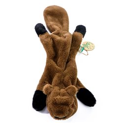 Peluche en RPET pour chien 60 cm - Brun