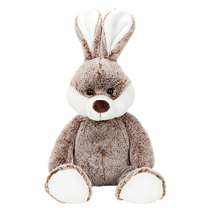 Peluche lapin 36cm - Marron