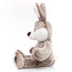 Peluche lapin 36cm - Marron