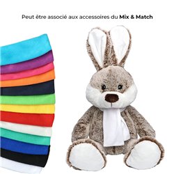 Peluche lapin 36cm - Marron