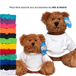 Peluche ours S 15cm - Brun