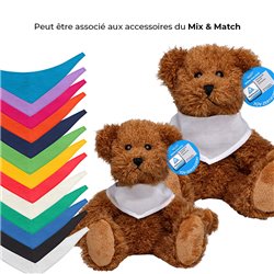 Peluche ours S 15cm - Brun