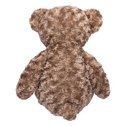 Peluche ours L 30cm - Marron clair