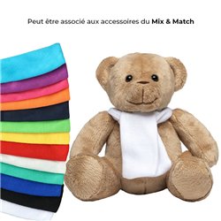 Peluche ours 16cm - Marron