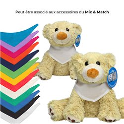 Peluche ours *fin de série* 20cm - Marron clair