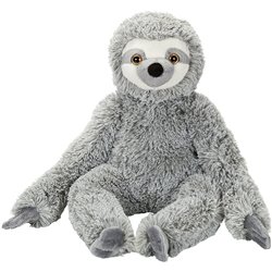 Peluche paresseux 28cm - Gris