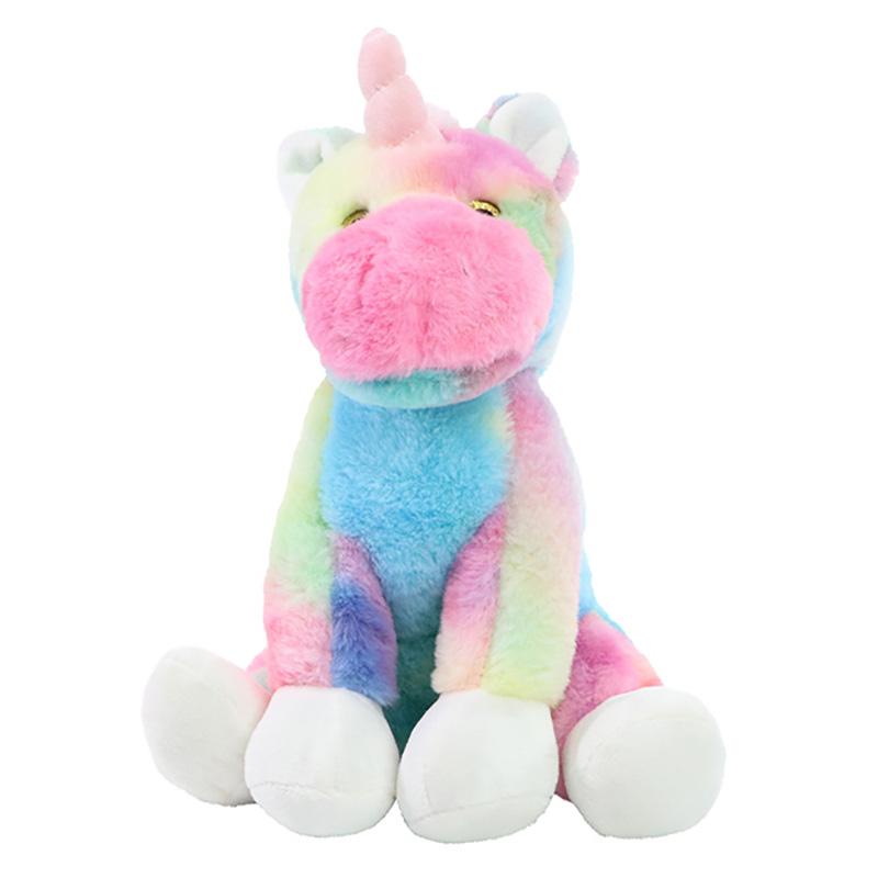 Peluche licorne 25cm - Multicolore