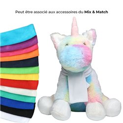 Peluche licorne 25cm - Multicolore