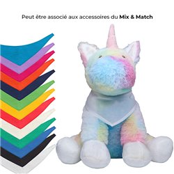 Peluche licorne 25cm - Multicolore