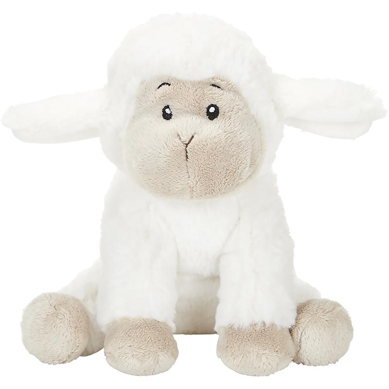 Peluche mouton 18cm - Blanc