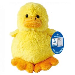 Peluche poussin XS 10cm - Jaune