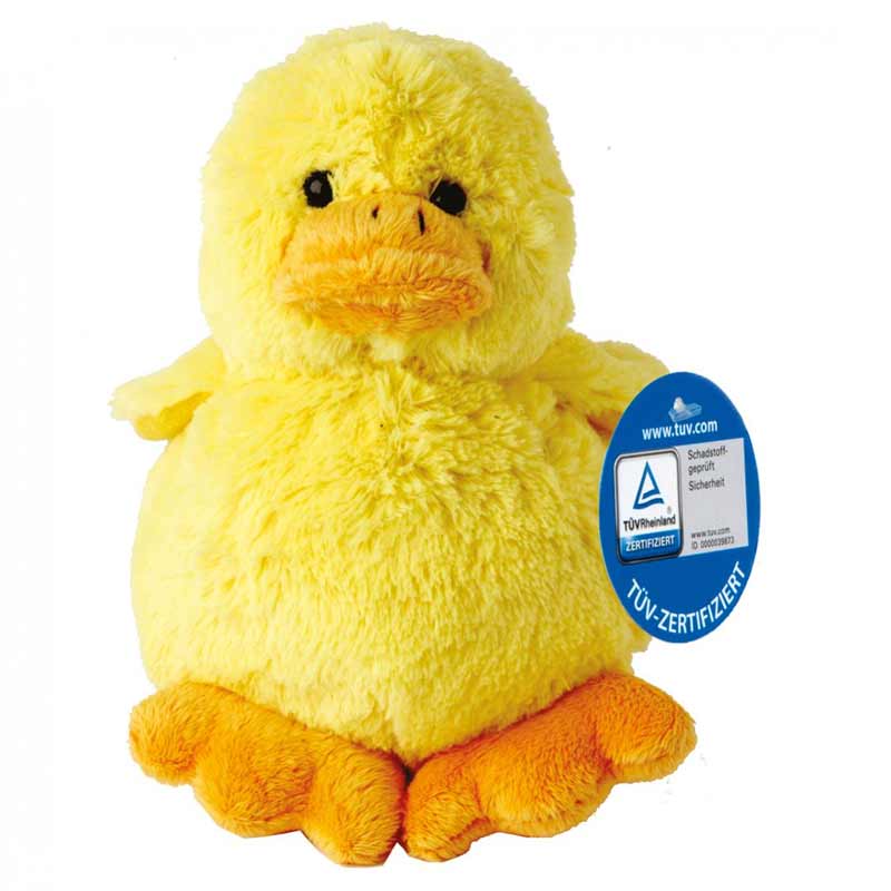 Peluche poussin XS 10cm - Jaune