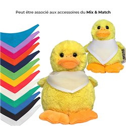 Peluche poussin XS 10cm - Jaune