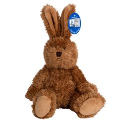 Peluche lapin S 23cm - Brun