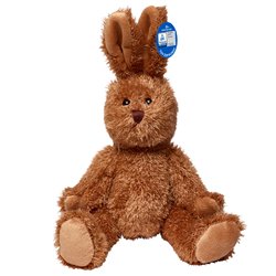 Peluche lapin M 29cm - Brun