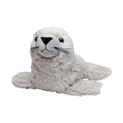 Peluche phoque 24cm - Gris