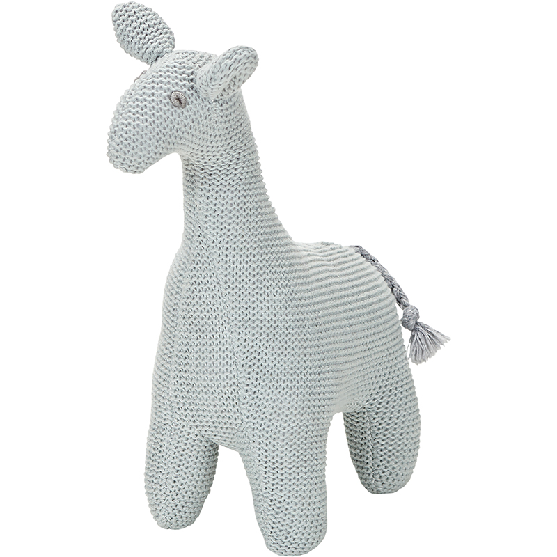 Peluche girafe ** fin de série** 19cm - Gris