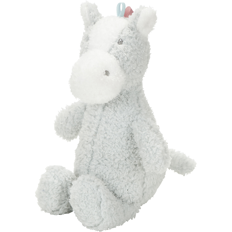 Peluche âne *fin de série* 20cm - Gris