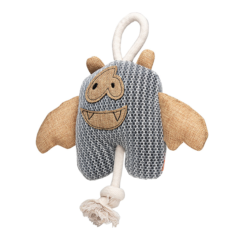 Peluche chauve-souris 30cm - Gris