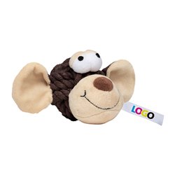 Peluche singe 15cm - Marron