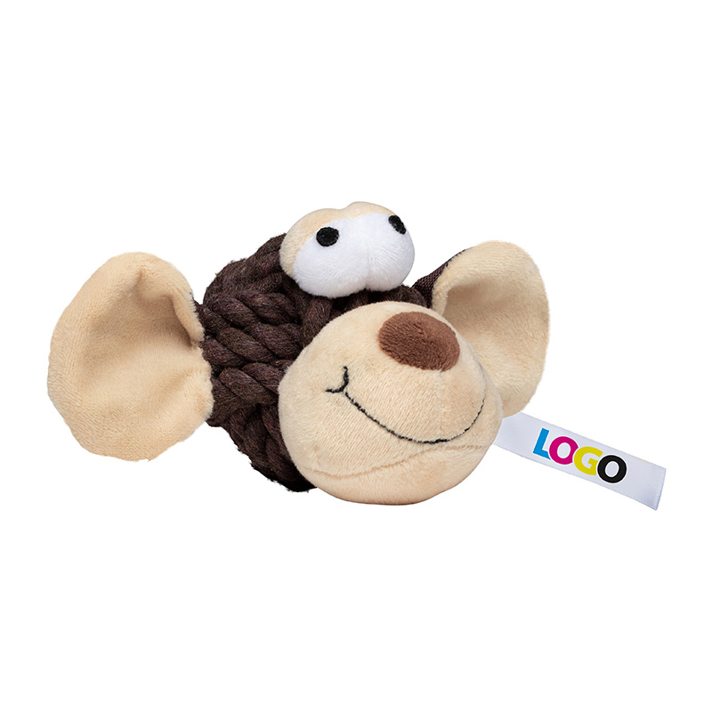 Peluche singe 15cm - Marron