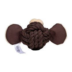 Peluche singe 15cm - Marron