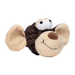 Peluche singe 15cm - Marron