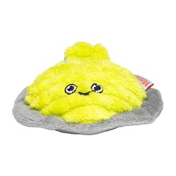 Peluche poisson à grelots 10cm - Lime