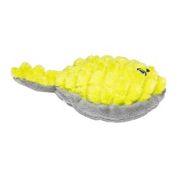 Peluche poisson à grelots 10cm - Lime