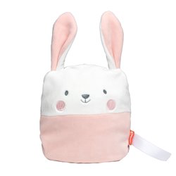 Peluche lapin 26.5 cm - Rose