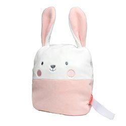 Peluche lapin 26.5 cm - Rose