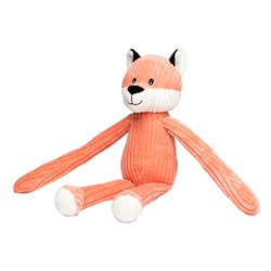 Peluche renard 20cm - Orange pastel