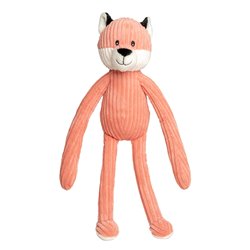 Peluche renard 20cm - Orange pastel