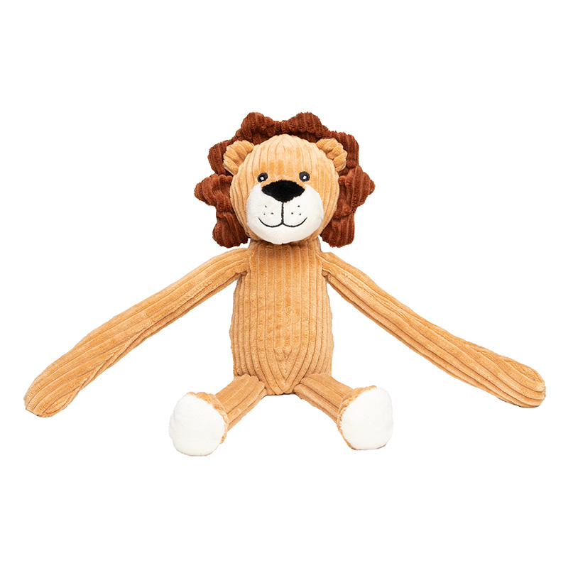 Peluche lion 21cm - Brun