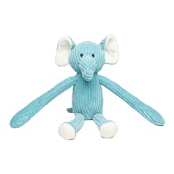 Peluche éléphant 21cm - Bleu pastel