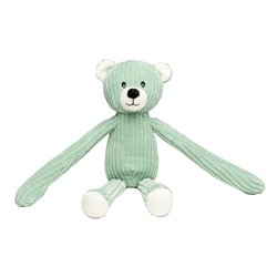 Peluche ours 19cm - Vert pastel